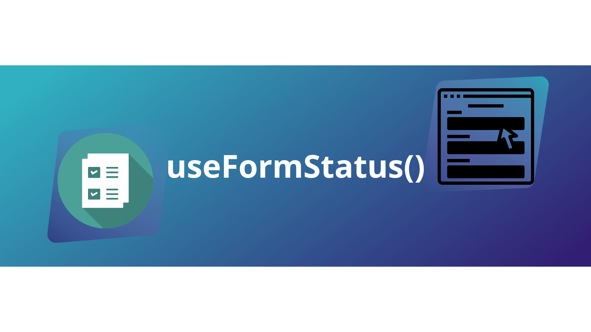 useFormStatus()